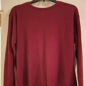 Nordstrom Rack Maroon Sweater Size M